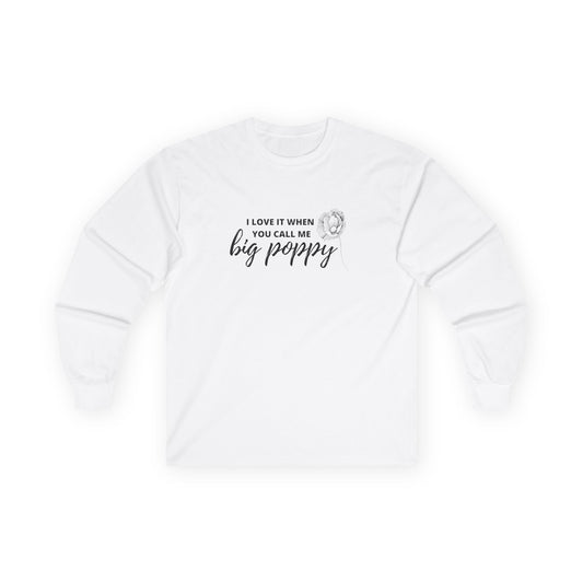 Big Poppy Long Sleeved Tee