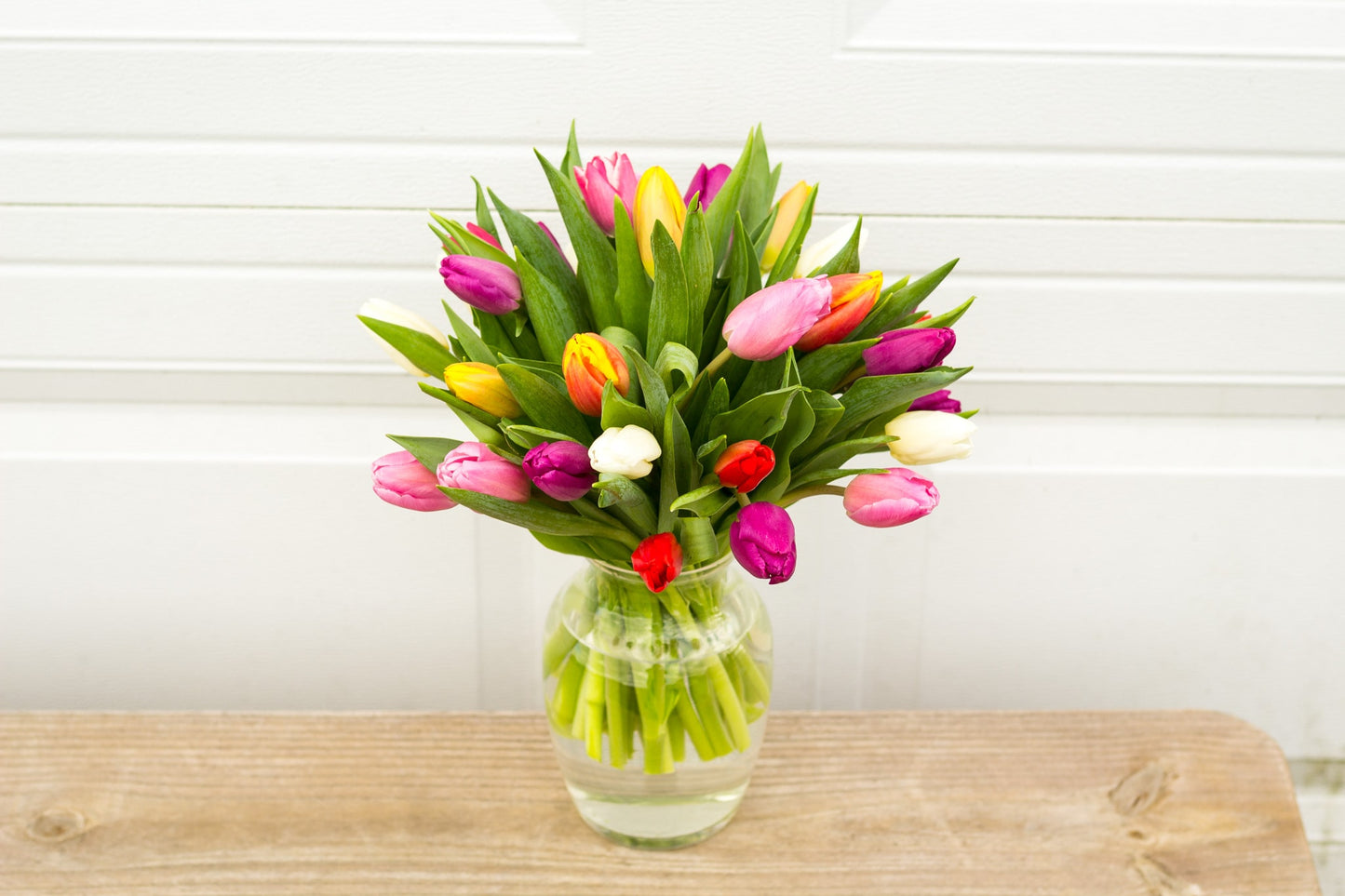 The Classic Mixed Tulip Arrangement - Local Only