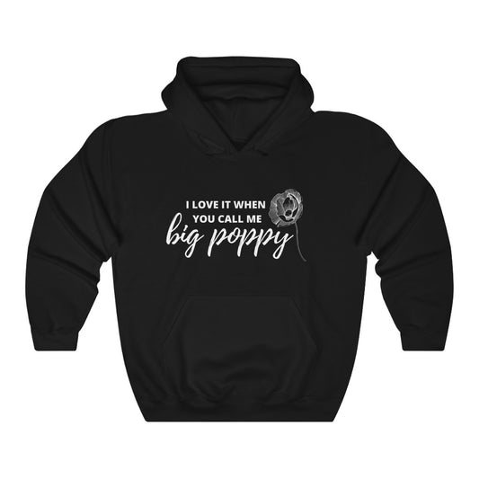 Big Poppy Hooded Sweatshirt